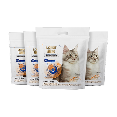 【臻选】LORDE除臭猫砂2.5kg*4