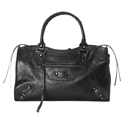 SONWA/巴黎复古铆钉辣妹机车包