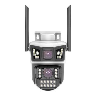 360度全景摄像头室外防水带语音户外监控摄像头手机远程黑光全彩