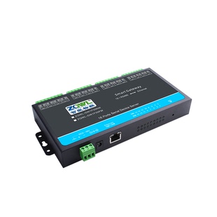 【智嵌物联】串口服务器16路RS485转以太网模块串口转网口主动轮询Modbus网关485转网络JSON