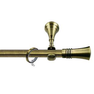 厂家直销欧式简约风格挂钩打孔窗帘罗马杆青古铜锥台带线满额免邮