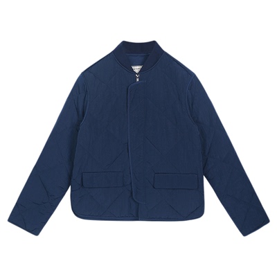 因为24秋冬季基础休闲短棉衣