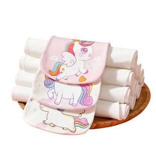 吸汗巾纯棉婴儿童隔汗巾宝宝垫背大号全幼儿园女孩可绣名字汉A类