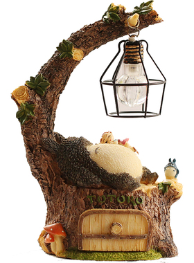 龙猫笔筒小夜灯摆件装饰品礼物