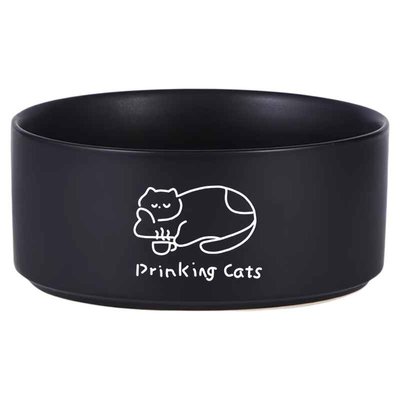 冬天猫咪恒温水碗陶瓷加热饮水机猫喝水碗保温大口径酸奶机小狗狗