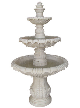 欧式风大型多层鱼池别墅婚庆摆件