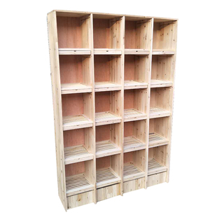 信鸽组合巢箱赛鸽子笼子木质鸽具养殖配对笼实木种鸽调节笼