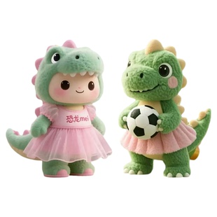 中华恐龙园苏超周边萌动全苏恐龙妹妹系列玩偶陪伴毛绒钥匙扣挂件