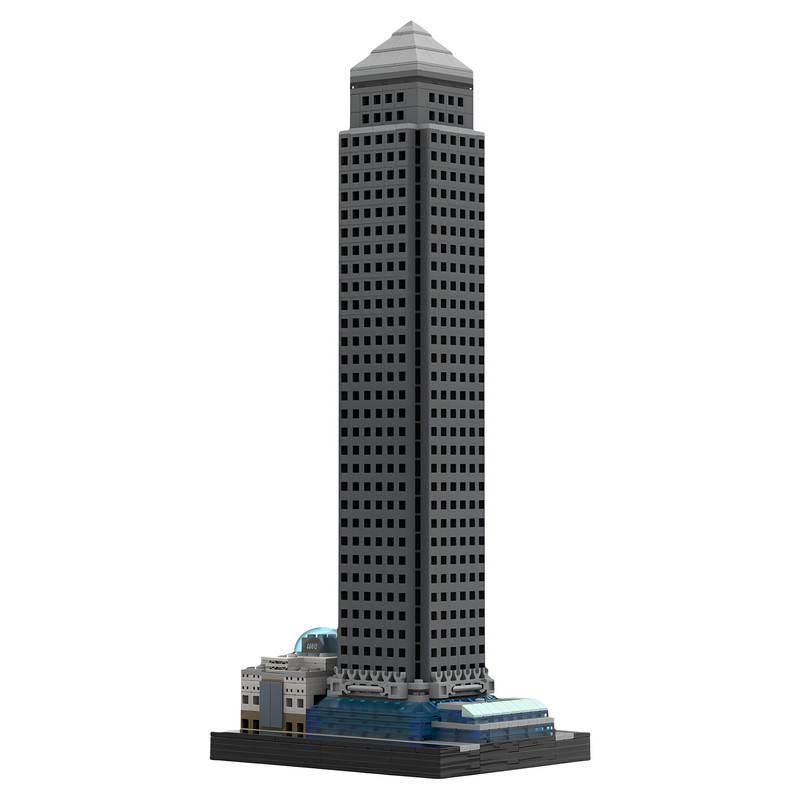 现货MOC-39804加拿大广场积木