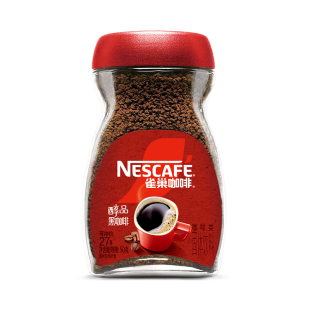 雀巢咖啡醇品美式速溶拿铁手冲深度烘焙黑咖啡粉正品官方旗舰店