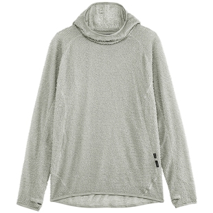 【山系】伯希和Polartec Alpha 抓绒衣中性款情侣连帽保暖运动T恤