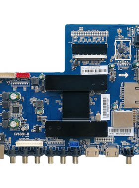 麦凯龙M65S 液晶电视主板CV638H-B 屏VUC655FLV0.2F实物图发货