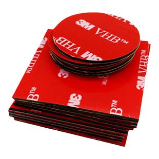 3M黑色强力双面胶5952加厚耐高温记录仪ETC专用背胶墙面免钉无痕