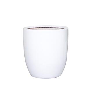 陶瓷花盆家用客厅特大号纯白色大口径发财树金钱树绿植专用大花瓶