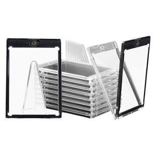 宝可梦卡砖35PTCG游戏王海贼球星卡片保护收纳盒保护磁吸强磁防uv