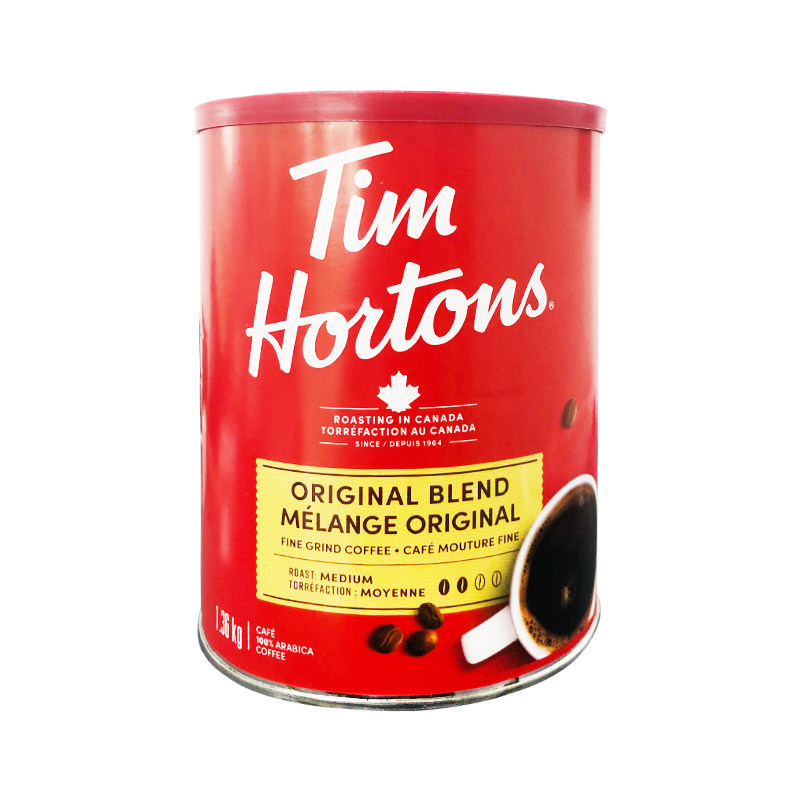 TimHortons研磨咖啡粉中度烘焙