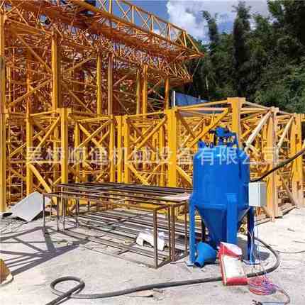 顺通无尘水喷砂机小型移动高压喷砂罐设备环保小型喷砂机沙水混合