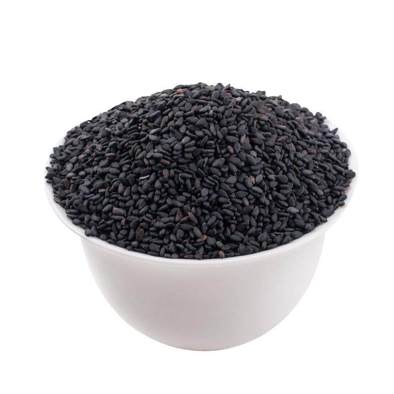 炒黑芝麻熟即食袋装500g无沙免洗农家新货芝麻干吃散装芝麻粒