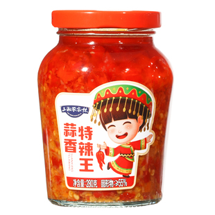 三湘农家辣老长沙特产豆豉辣椒蒜蓉朝天椒剁椒酱下饭菜拌面特辣王