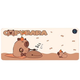 加热鼠标垫办公室电脑暖桌垫学生写作业桌面暖手防水发热桌垫冬季