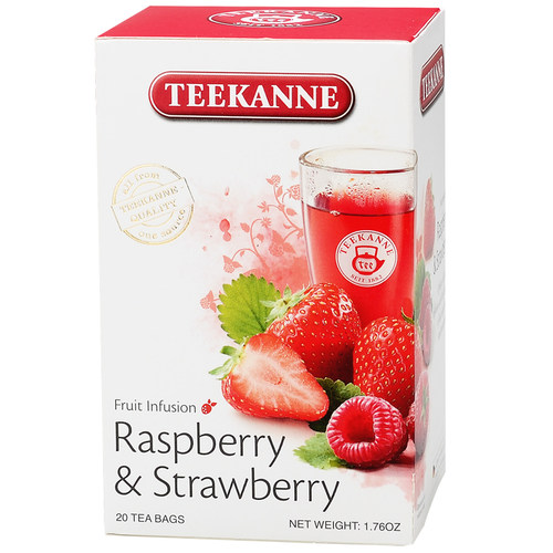 德国进口Teekanne草莓覆盆子水果茶叶冷泡袋泡茶花果下午茶包组合