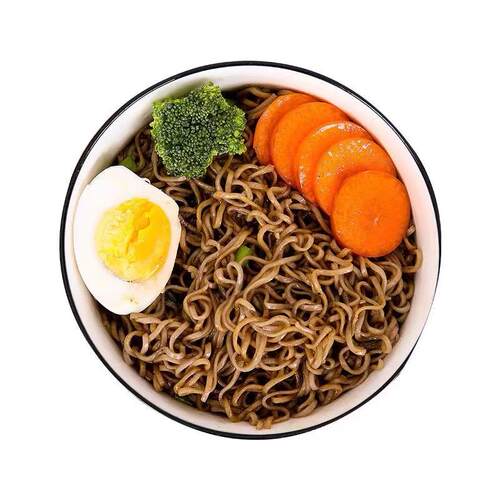 0脂荞麦面条免煮非油炸代餐速食批发整箱粗粮素速食
