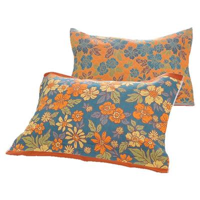 纱布枕巾一对装纯棉枕头巾