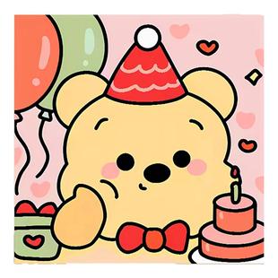 卡通儿童数字油画diy手工丙烯填色涂色画画小尺寸减压2026年新款