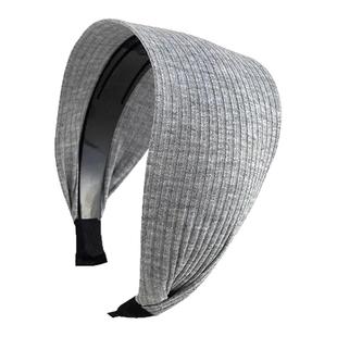 水晶高级感轻奢串珠网纱发箍2025新款高颅顶带齿防滑头箍发卡头饰