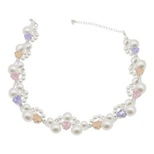 原创·绫 马卡龙彩色珍珠手链女轻奢婚纱小众配饰设计感闺蜜手饰