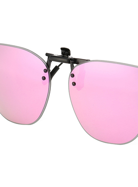 视町偏光近视专用墨镜夹片