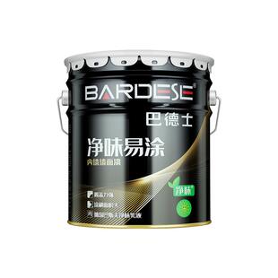 巴德士净味易涂内墙德国进口乳胶漆乳液白油漆大桶装涂料墙刷白色