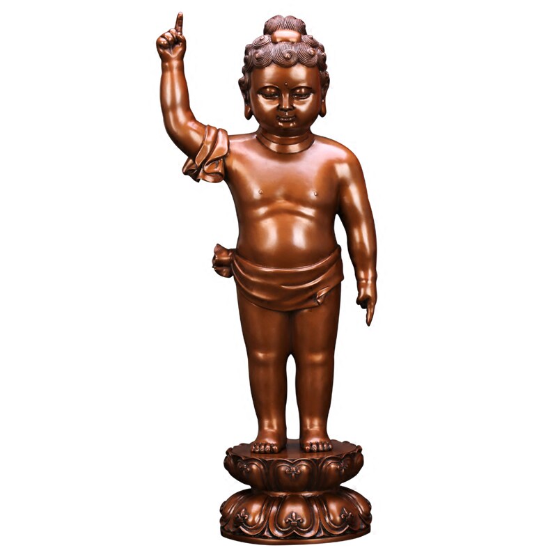 纯紫铜释迦牟尼如来寺庙供奉佛像