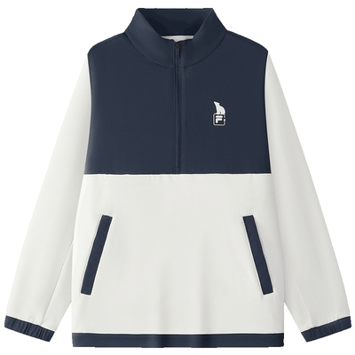 FILA斐乐男中大童套头卫衣