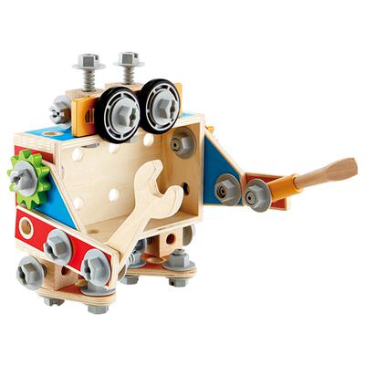 Hape百变木匠工具盒岁螺母拆装