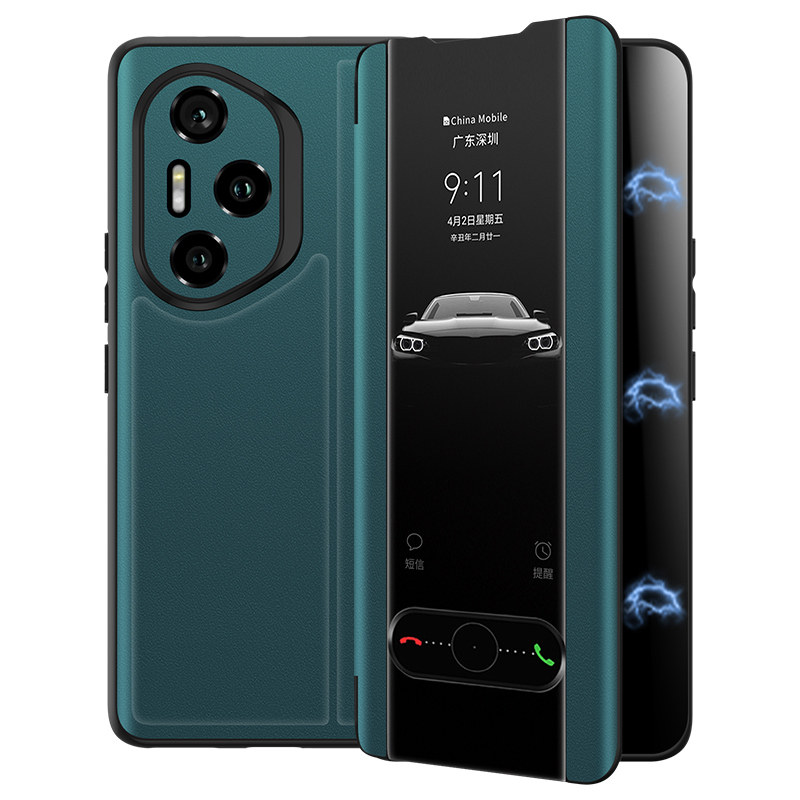 荣耀300/300pro磁吸翻盖式手机壳