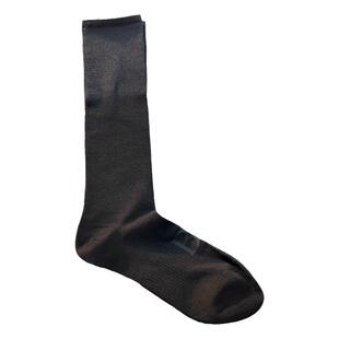 青岛出口美国订单羊毛中筒袜黑色深灰色保暖冬季小腿袜小尺码