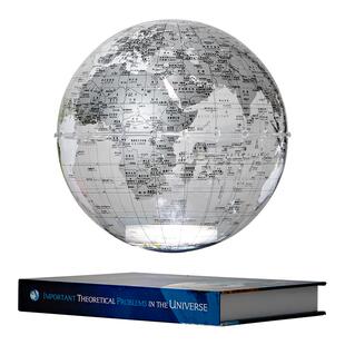 磁悬浮摆件地球仪3d立体自转发光女生女孩子生日礼物创意礼品高端艺术轻奢客厅电视柜装饰品办公室桌面摆件