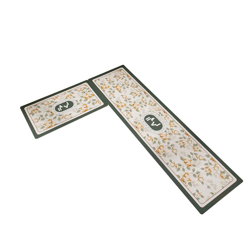 法式厨房地垫防水防油可擦免洗pvc皮革长条专用防滑防污耐脏脚垫