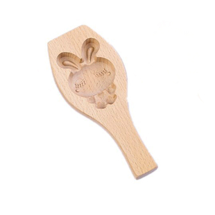 过年青团小月兔子模具diy馒头月饼山药醒狮绿豆糕点烘焙面木质