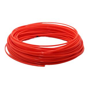 铁氟龙管150V 元器件保护特氟龙管四氟毛细管PTFE红色L型8~30L