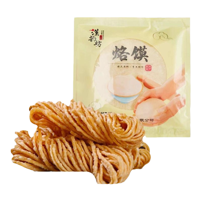 徐州特产美食组合烙馍馓子