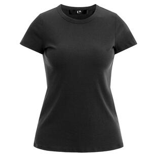 COMME MOI吕燕设计师早春纯色修身显瘦基础百搭休闲圆领T恤女