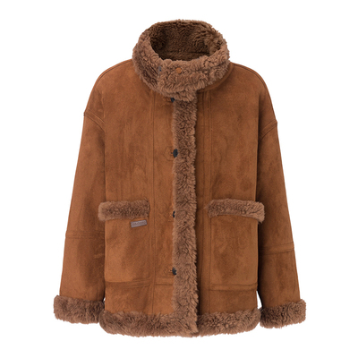 EVAOUXIU商场同款羊毛大衣