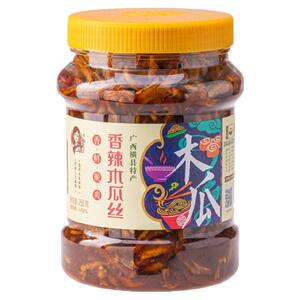 横州金姐木瓜丝酱菜香辣瓶装即食