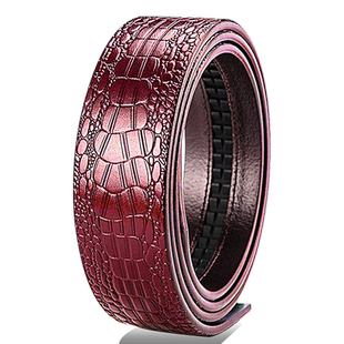 男士皮带不带头真皮自动扣纯牛皮无头百搭休闲潮流皮带条裤腰带