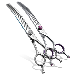 玄鸟大师专业宠物弯蓬蓬剪刀美容师店用狗狗打薄剪毛修毛美容工具