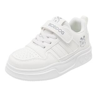 巴布豆童鞋男童板鞋2025新款秋季幼儿园小白鞋女男宝入园儿童鞋子