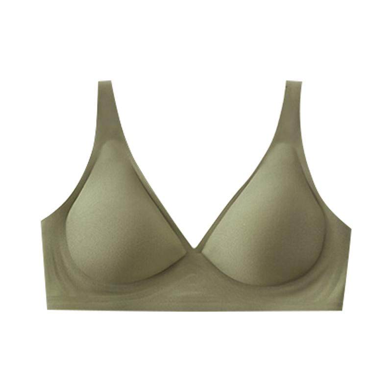 安比斯外扩内衣女小胸显大聚拢软支撑无痕文胸女辣妹漫画胸