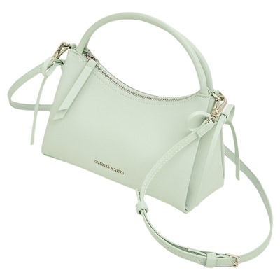 CHARLES&KEITH蝴蝶结手提小方包